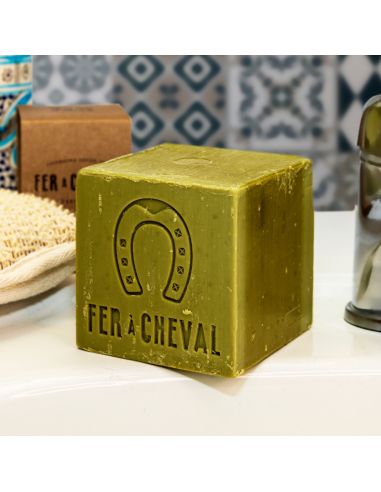 Savon de Marseille cube olive 300g
