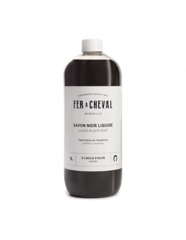 Savon noir ménager 1L Fer à Cheval