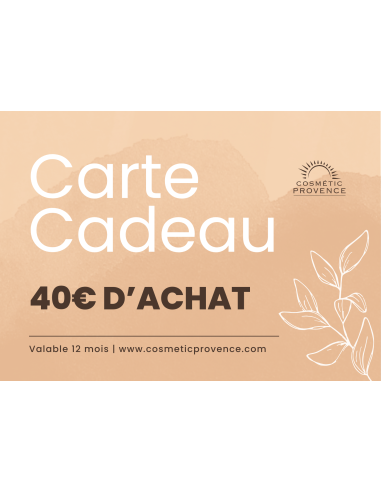 Carte cadeau 40€