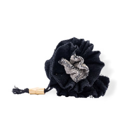 Éponge Bambou Flower Noire