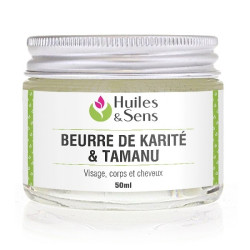 Beurre de karité et Tamanu bio