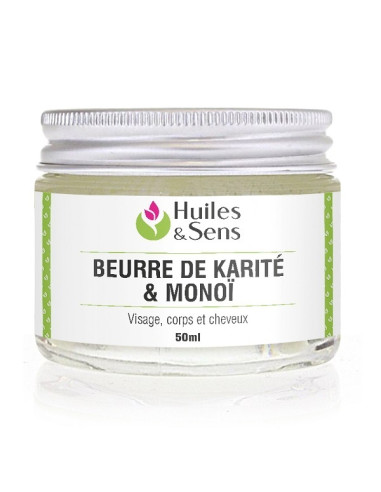 Beurre de karité et Monoï bio