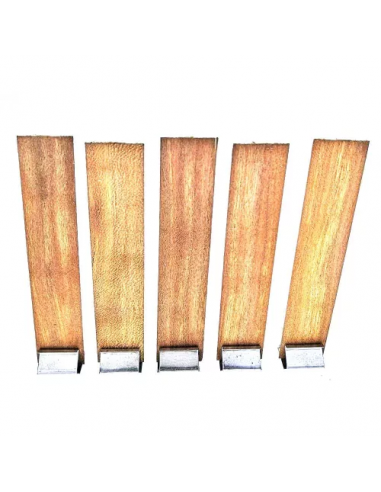 Mèches bougies en bois 9 cm