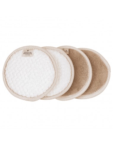 4 disques démaquillants doux...