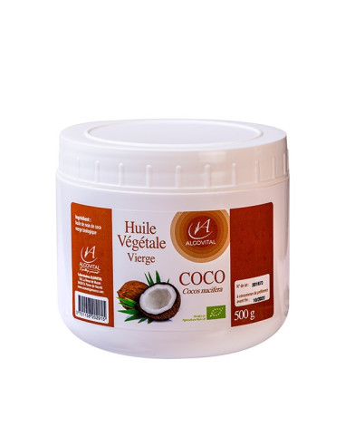 PROMO - Huile végétale de Coco 500 ml