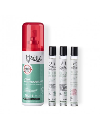 Pack familiale solution moustiques