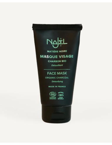 Masque visage au charbon Bio