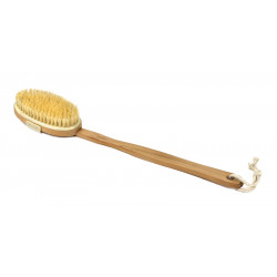 Brosse de bain en hêtre